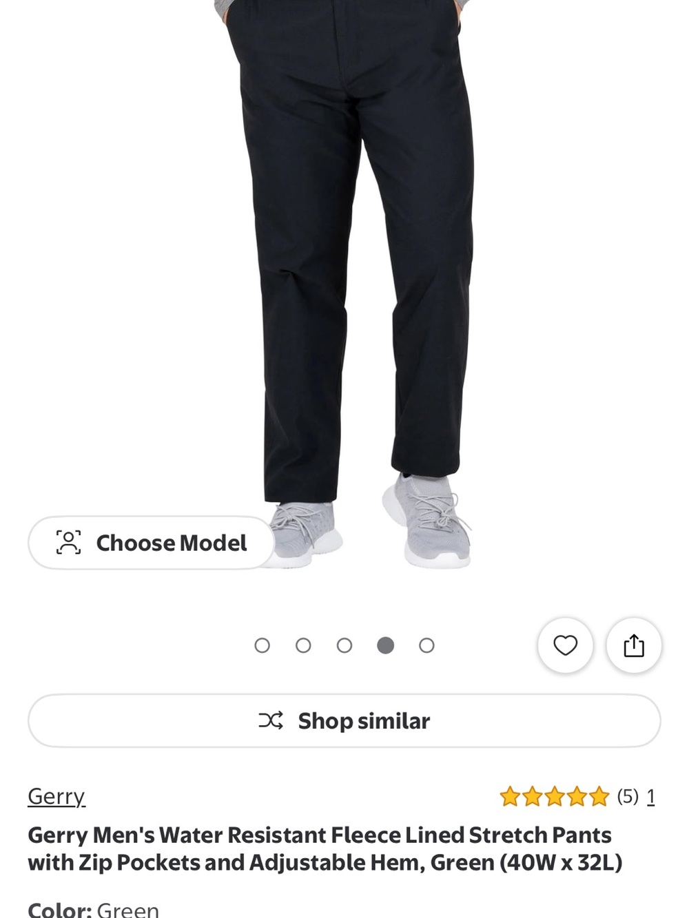 Gerry Weber Men's Straight-Leg Chinos in Dark Navy